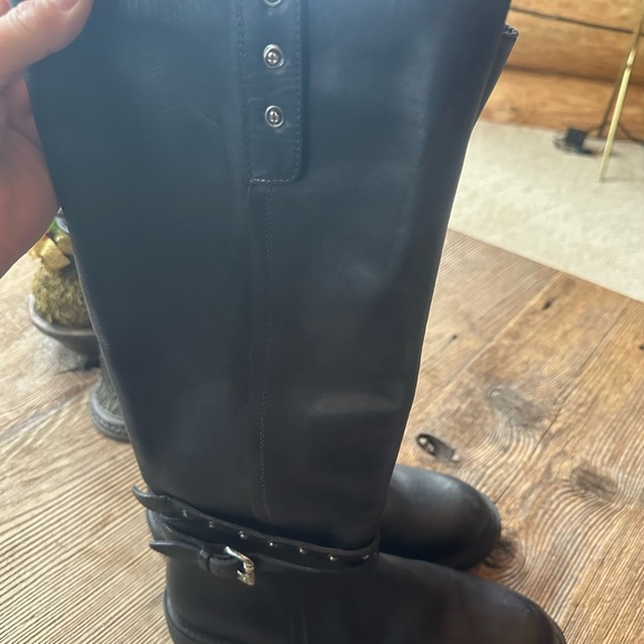 Vintage Foundry Co. Black Leather Tall Boots - Picture 3 of 11
